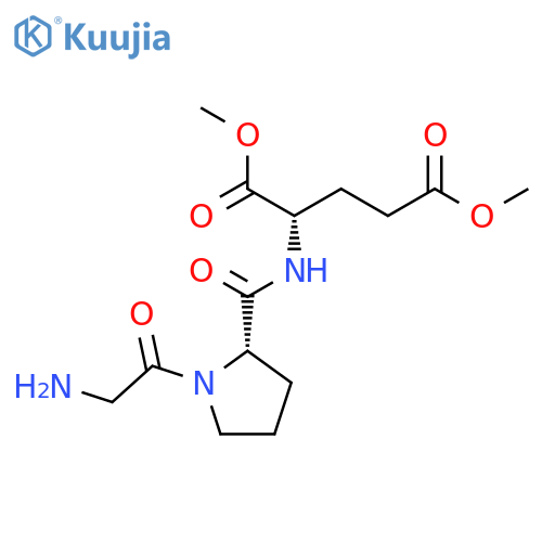 L-Glutamic acid, glycyl-L-prolyl-, dimethyl ester structure