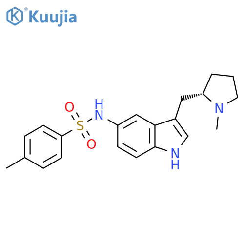 Benzenesulfonamide,4-methyl-N-[3-[[(2S)-1-methyl-2-pyrrolidinyl]methyl]-1H-indol-5-yl]- structure