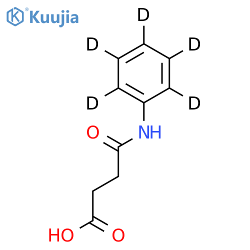 4-Anilino-4-oxobutanoic acid-d structure