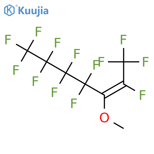 2-HEPTENE, 1,1,1,2,4,4,5,5,6,6,7,7,7-TRIDECAFLUORO-3-METHOXY-, (Z)- structure
