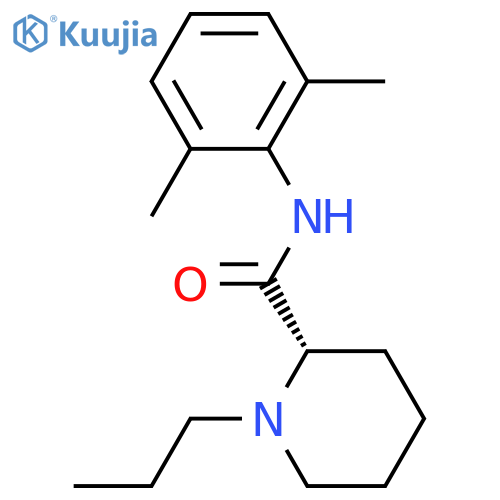 (S)-Ropivacaine structure