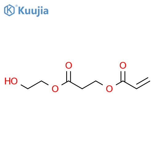 2-Propenoic acid, 3-(2-hydroxyethoxy)-3-oxopropyl ester structure