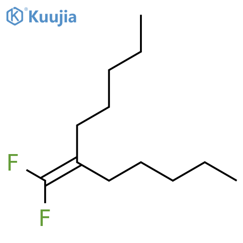 Undecane, 6-(difluoromethylene)- structure