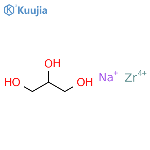 1,2,3-Propanetriol,sodium zirconium salt (1:?:?) structure