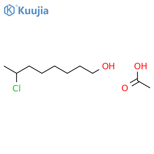 1-Octanol, 7-chloro-, acetate structure
