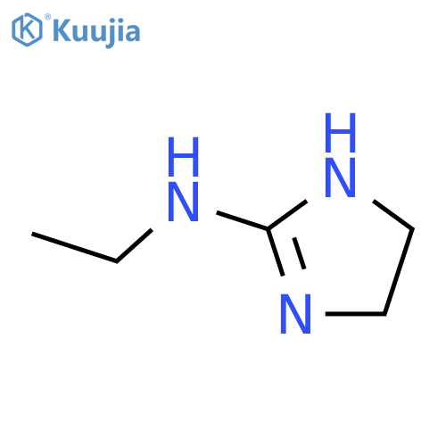 1H-IMIDAZOL-2-AMINE, N-ETHYL-4,5-DIHYDRO- structure