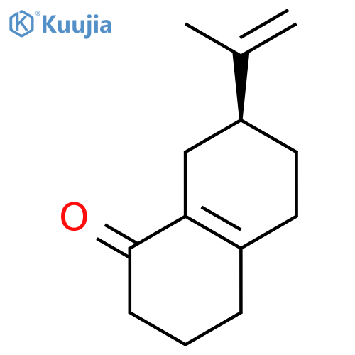 1(2H)-NAPHTHALENONE, 3,4,5,6,7,8-HEXAHYDRO-7-(1-METHYLETHENYL)-, (S)- structure