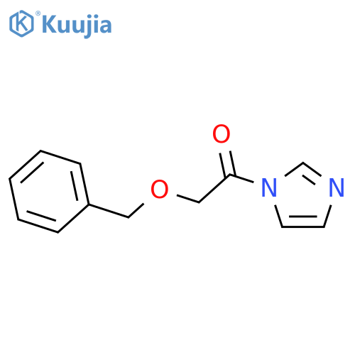 1H-IMIDAZOLE, 1-[(PHENYLMETHOXY)ACETYL]- structure