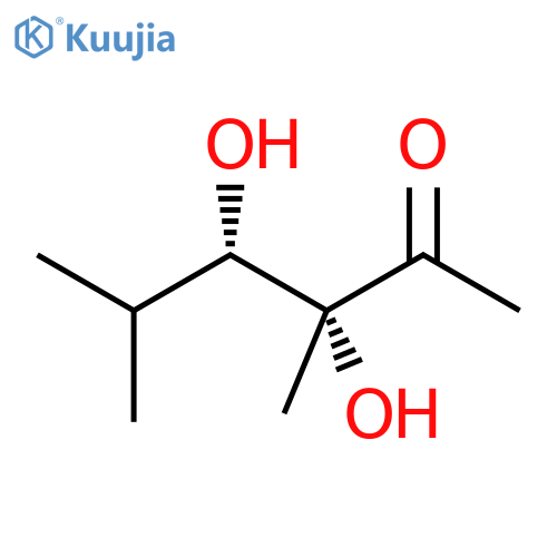 2-HEXANONE, 3,4-DIHYDROXY-3,5-DIMETHYL-, (R*,S*)- structure