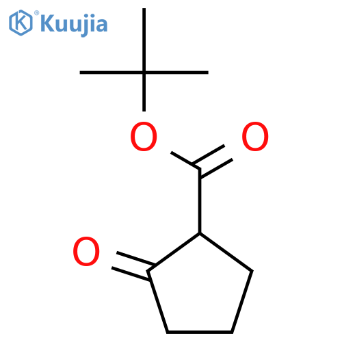 tert-butyl 2-oxocyclopentane-1-carboxylate structure
