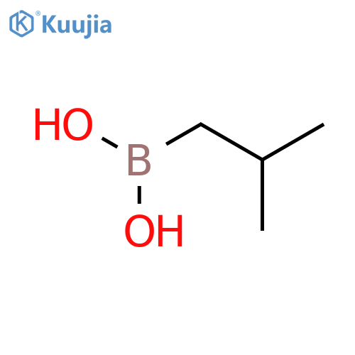 (2-methylpropyl)boronic acid structure