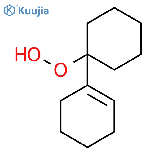 Hydroperoxide, 1-(1-cyclohexen-1-yl)cyclohexyl structure