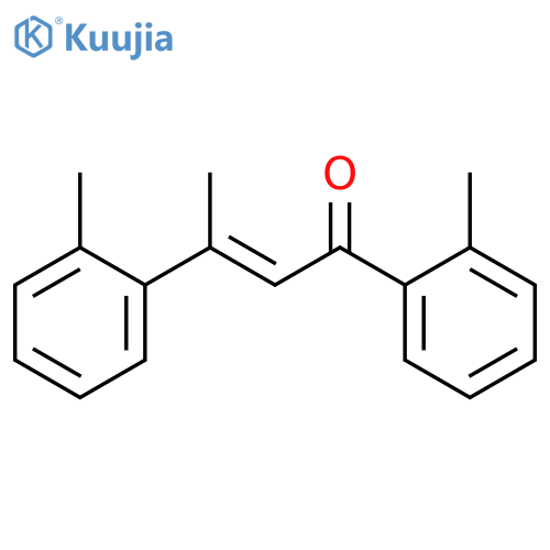 2-Buten-1-one,1,3-bis(2-methylphenyl)- structure