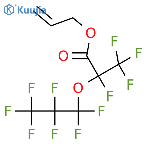 Prop-2-enyl 2,3,3,3-tetrafluoro-2-(1,1,2,2,3,3,3-heptafluoropropoxy)propanoate structure