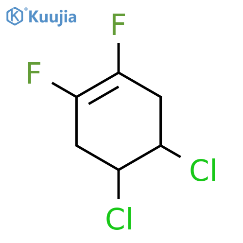 Cyclohexene, 4,5-dichloro-1,2-difluoro- structure