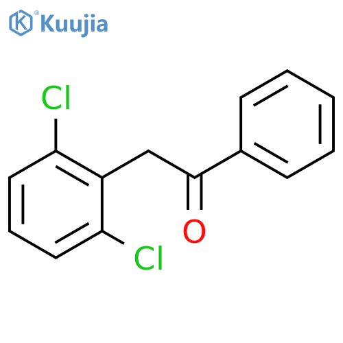 Ethanone, 2-(2,6-dichlorophenyl)-1-phenyl- structure