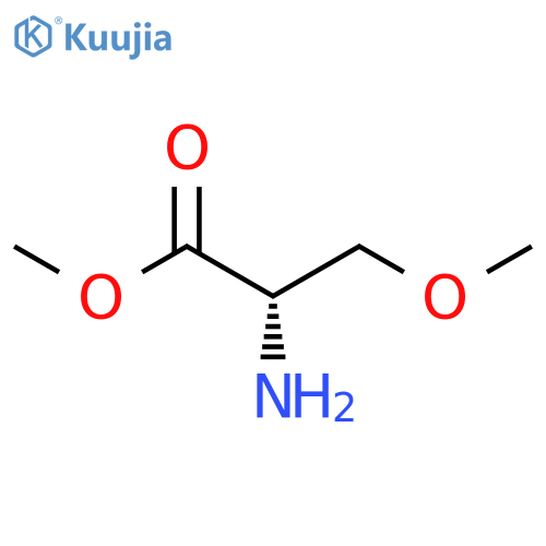 L-SERINE, O-METHYL-, METHYL ESTER structure
