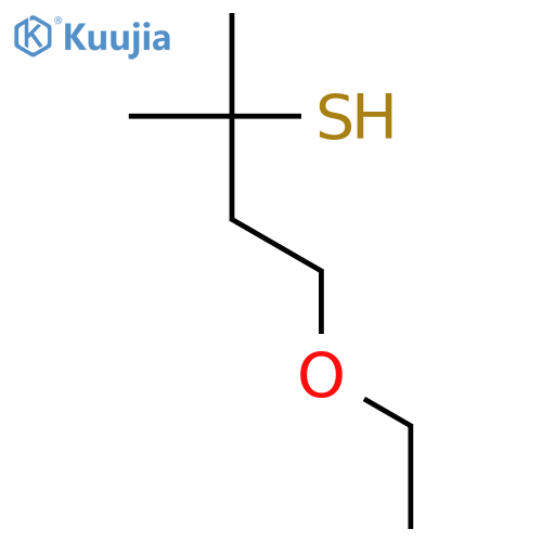 2-Butanethiol, 4-ethoxy-2-methyl- structure