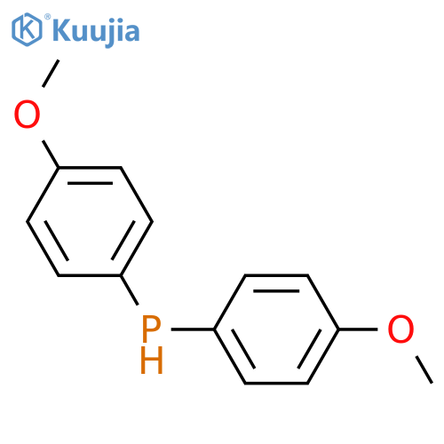 Bis(4-methoxyphenyl)phosphine structure