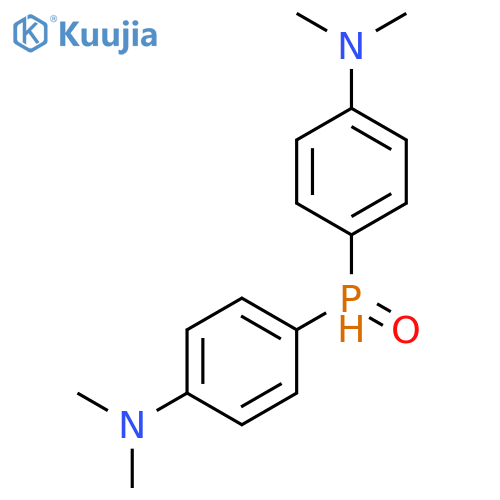 Benzenamine, 4,4'-phosphinylidenebis[N,N-dimethyl- structure