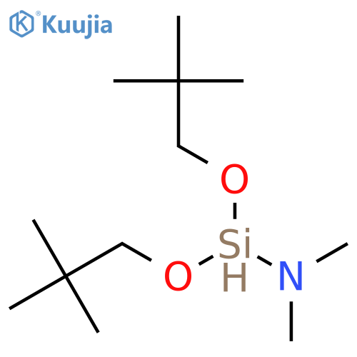 Silanamine, 1,1-bis(2,2-dimethylpropoxy)-N,N-dimethyl- structure
