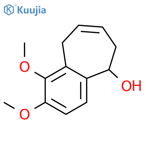 5H-Benzocyclohepten-5-ol, 6,9-dihydro-1,2-dimethoxy- structure