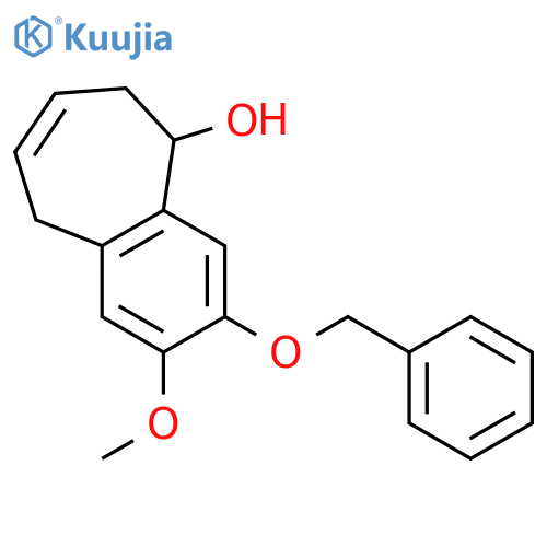 5H-BENZOCYCLOHEPTEN-5-OL, 6,9-DIHYDRO-2-METHOXY-3-(PHENYLMETHOXY)- structure