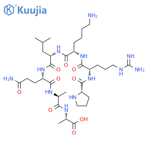 L-Alanine, L-prolyl-L-arginyl-L-lysyl-L-leucyl-L-glutaminyl-L-alanyl- structure
