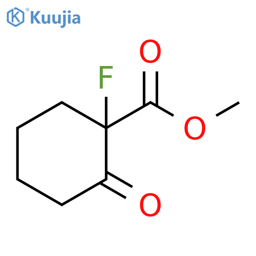 METHYL 1-FLUORO-2-OXOCYCLOHEXANE-1-CARBOXYLATE structure