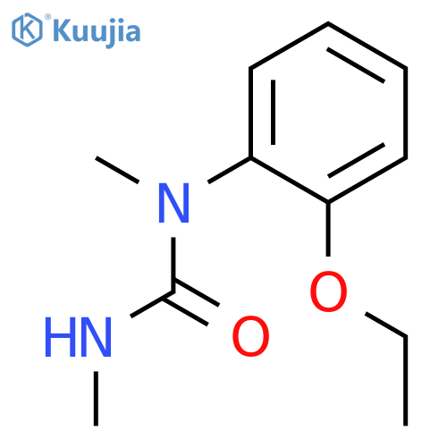 Urea, N-(2-ethoxyphenyl)-N,N'-dimethyl- structure