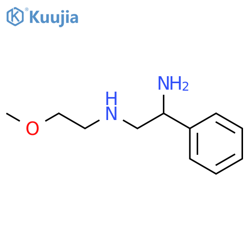 1,2-Ethanediamine, N2-(2-methoxyethyl)-1-phenyl-, (-)- structure