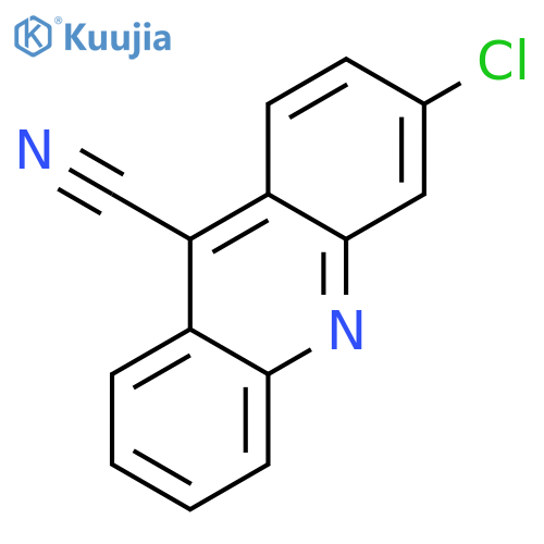 3-Chloro-9-acridinecarbonitrile structure