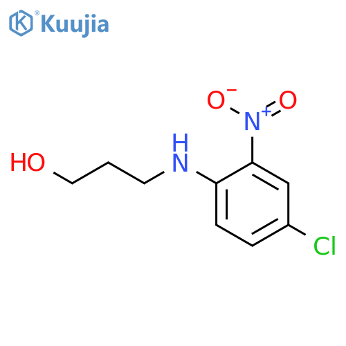 4-Chloro-N-(3-hydroxypropyl)-2-nitroaniline structure