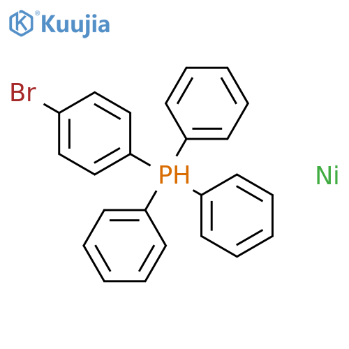 NICKEL, (4-BROMOPHENYL)(TRIPHENYLPHOSPHINE)- structure