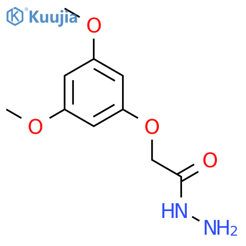 Acetic acid, (3,5-dimethoxyphenoxy)-, hydrazide structure