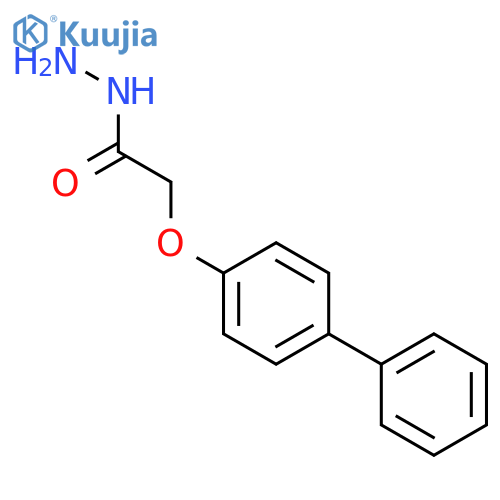 2-(Biphenyl-4-yloxy)acetohydrazide structure