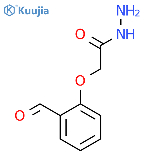 Acetic acid, (2-formylphenoxy)-, hydrazide structure