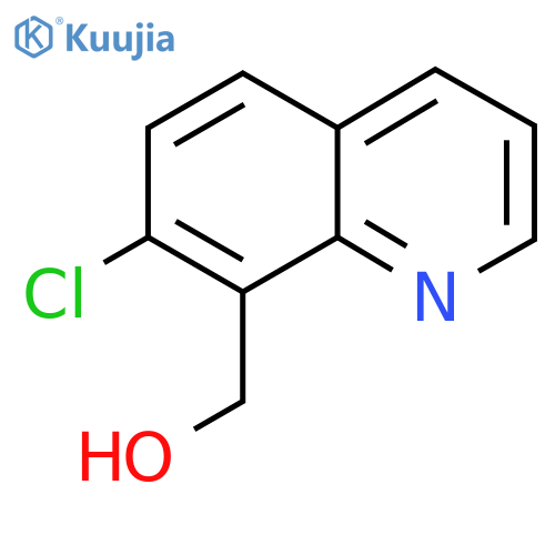 (7-chloroquinolin-8-yl)methanol structure