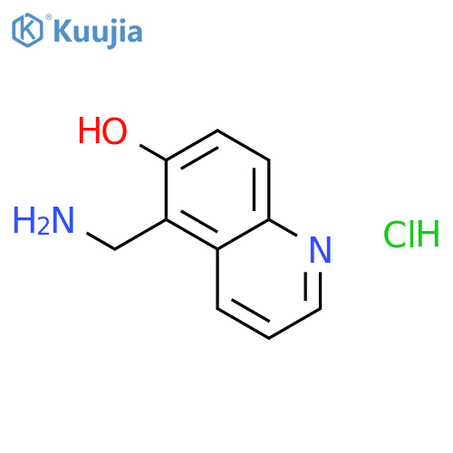 5-(aminomethyl)quinolin-6-ol dihydrochloride structure