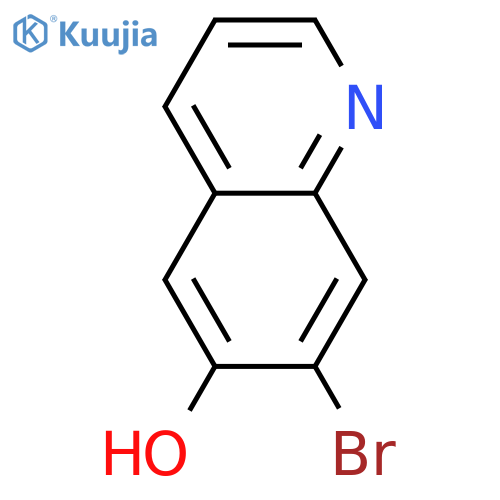 6-Quinolinol, 7-bromo- (9CI, ACI) structure