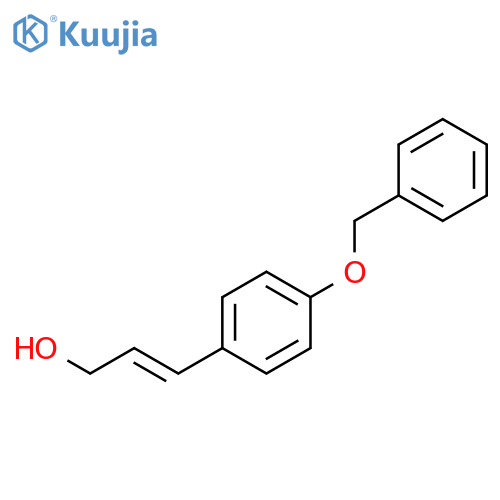 (2E)-3-4-(Phenylmethoxy)phenyl-2-propen-1-ol structure