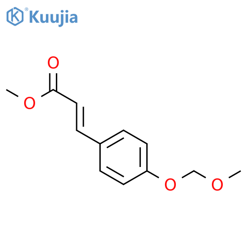 2-PROPENOIC ACID, 3-[4-(METHOXYMETHOXY)PHENYL]-, METHYL ESTER, (2E)- structure