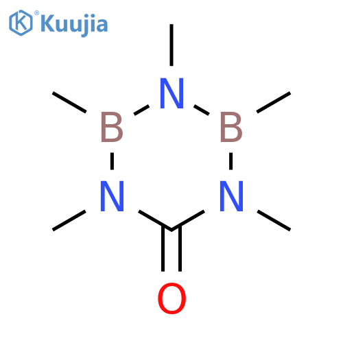 1,3,5,2,4-Triazadiborin-6(1H)-one, tetrahydro-1,2,3,4,5-pentamethyl- structure