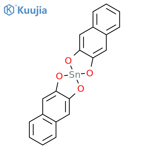 2,2'-SPIROBI[NAPHTHO[2,3-D]-1,3,2-DIOXASTANNOLE] structure