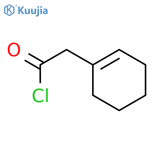 1-Cyclohexene-1-acetyl chloride structure