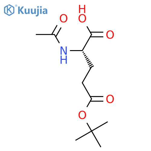 (S)-2-Acetamido-5-(tert-butoxy)-5-oxopentanoic Acid structure
