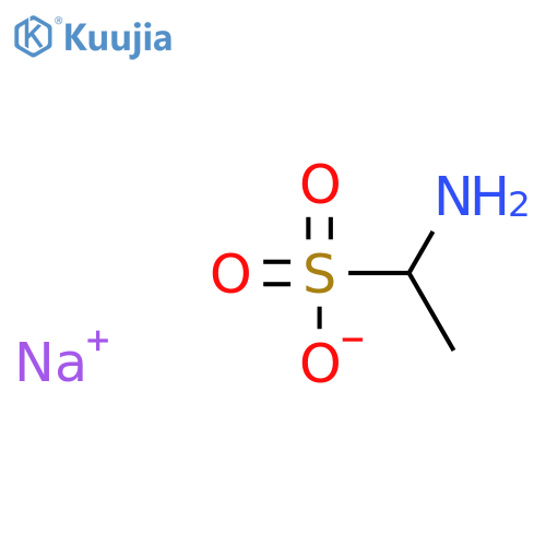 Ethanesulfonic acid,1-amino-, sodium salt (1:1) structure