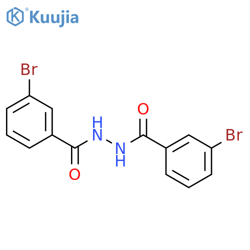 Benzoicacid, 3-bromo-, 2-(3-bromobenzoyl)hydrazide structure