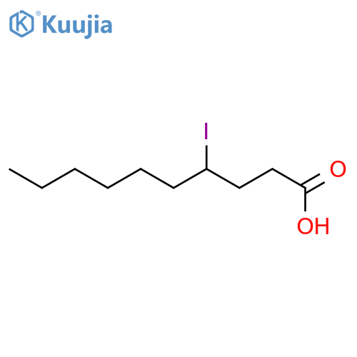 4-Iododecanoic acid structure