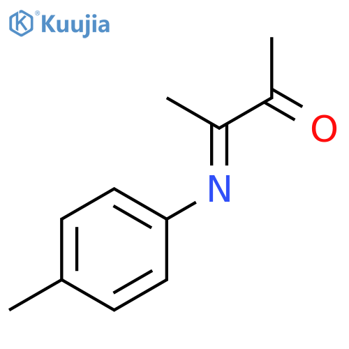 2-Butanone, 3-[(4-methylphenyl)imino]- structure